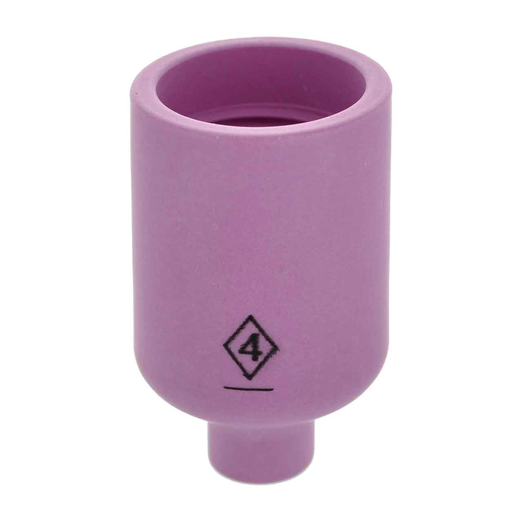CK Worldwide, 3AG4, Welding Cup, Alumina, 1/4 in x 1-5/8 in