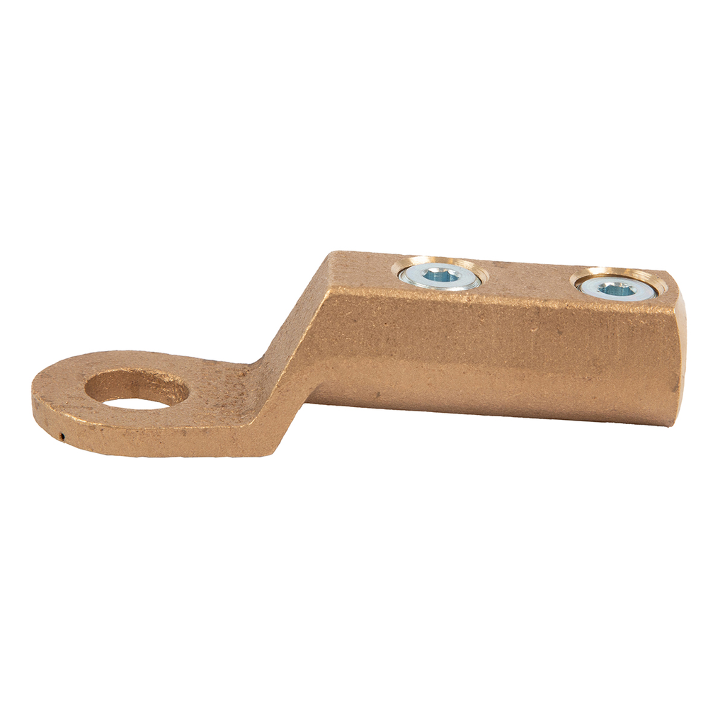 Tweco, 95151120, Ball-Point Lug, 180 Degree Offset, 4-3/8 in Length, 21/32 in Stud Hole