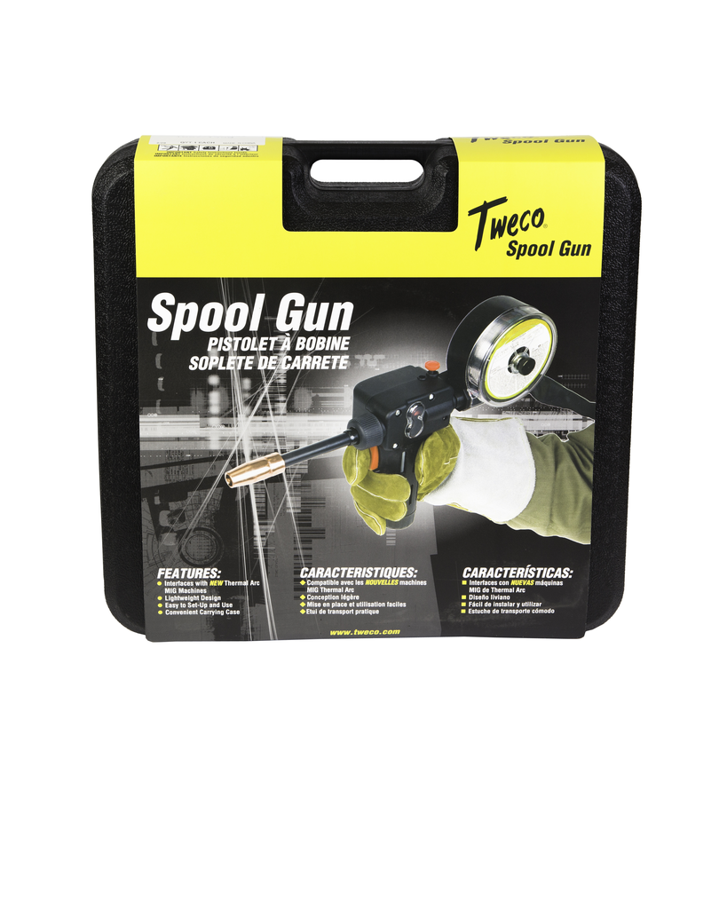 Tweco, 10271399, Spool Gun, 8-pin Ampheno; 200 A; 25 ft; Air Cooled