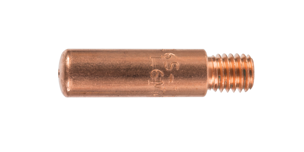 Tweco, 11601429, Contact Tip, 5/64 in Wire Size; 0.09 in Tip Bore; 1.5 in Length; 16S Series