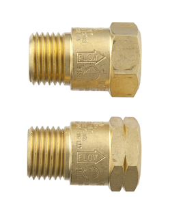 Victor, 0690-0011, Reverse Flow Check Valve, Outlet Connection 9/16"-18, Consumable Type Handles