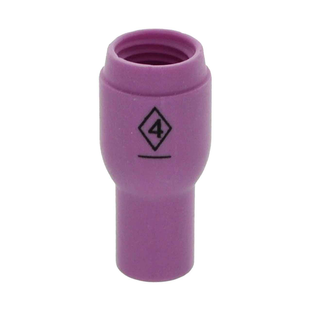 CK Worldwide, 2A4, Cup, 1/4 in x 1-5/32 in, Alumina