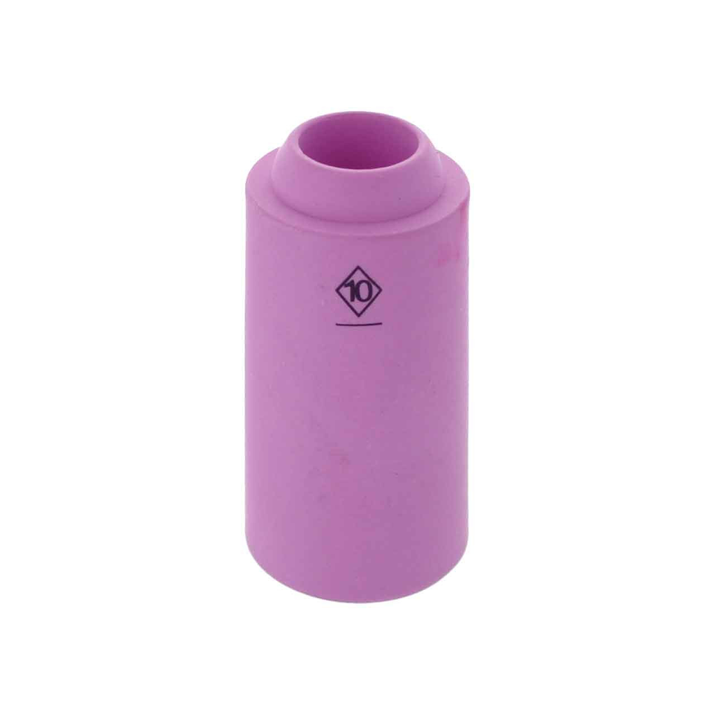 CK Worldwide, 3A10, Welding Cup, Cup Alumina, 5/8 in x 1-27/32 in
