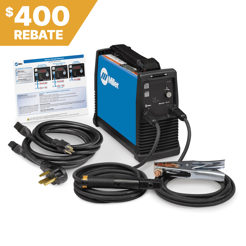 Miller Electric Maxstar  161 S 120-240 V, Stick Package - 907709