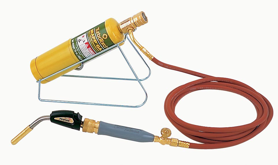 TurboTorch, 0386-0841, Gas Snake Kit, Swirl Combustion Technology, 12 ft Hose, Self-Lighting Tip