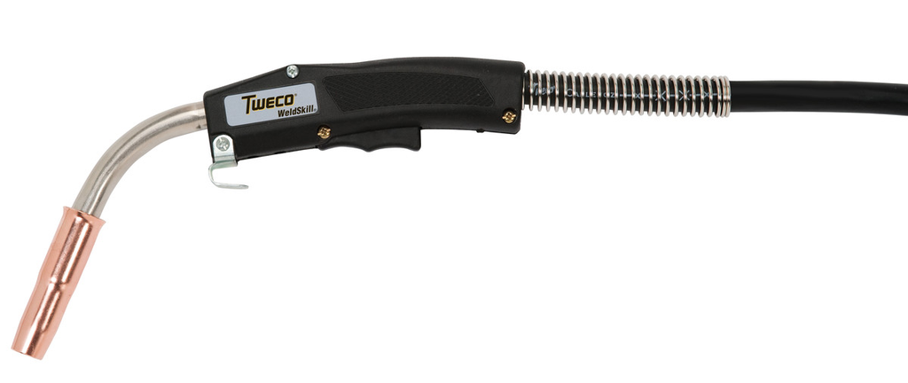 Tweco, 10471022, MIG Gun, 400 A, 25 ft, Air Cooled, Lincoln Style Connector, 1/16 in