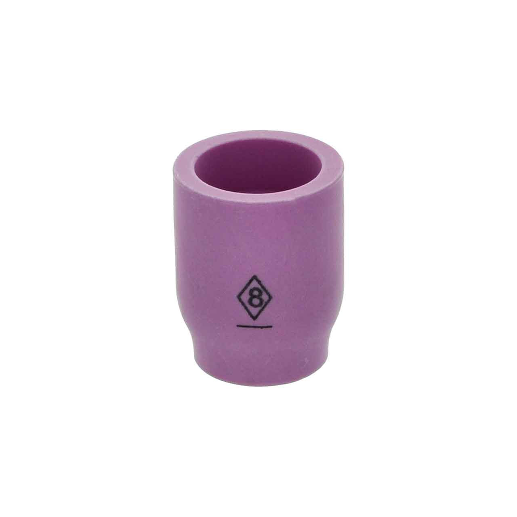 CK Worldwide, 2AG8, Welding Cup, Alumina, 1/2 in x 1 in