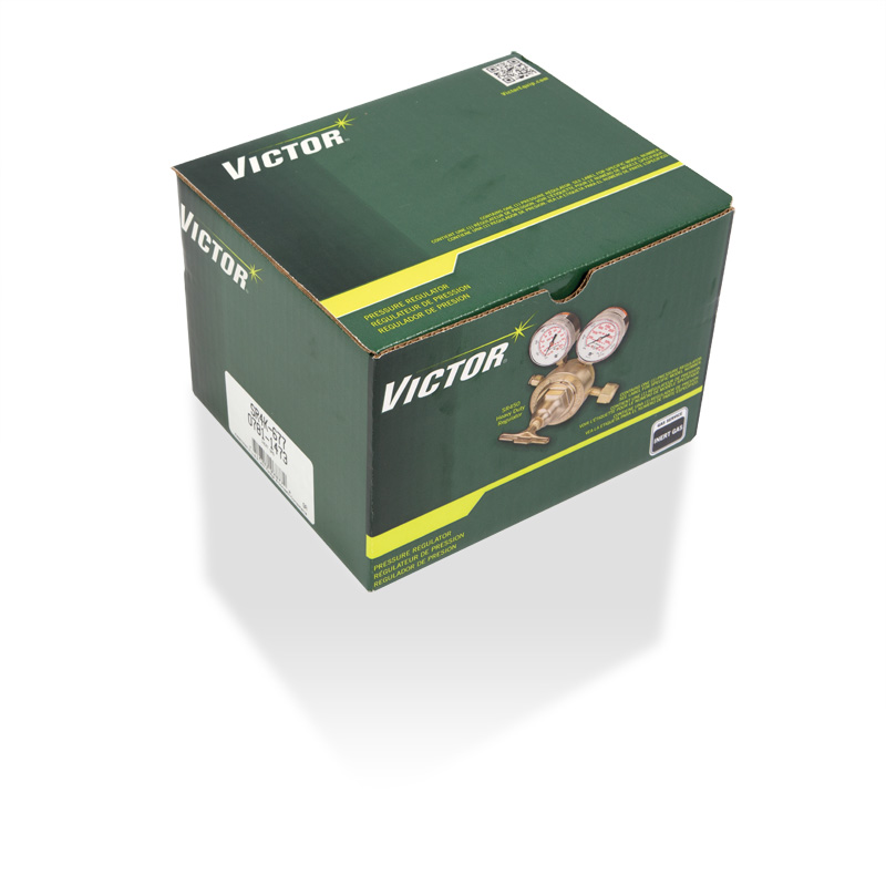 Victor, 0781-1473, Regulator, Single Stage, Inert Gas, CGA-677, 300-4500 psig, Heavy Duty