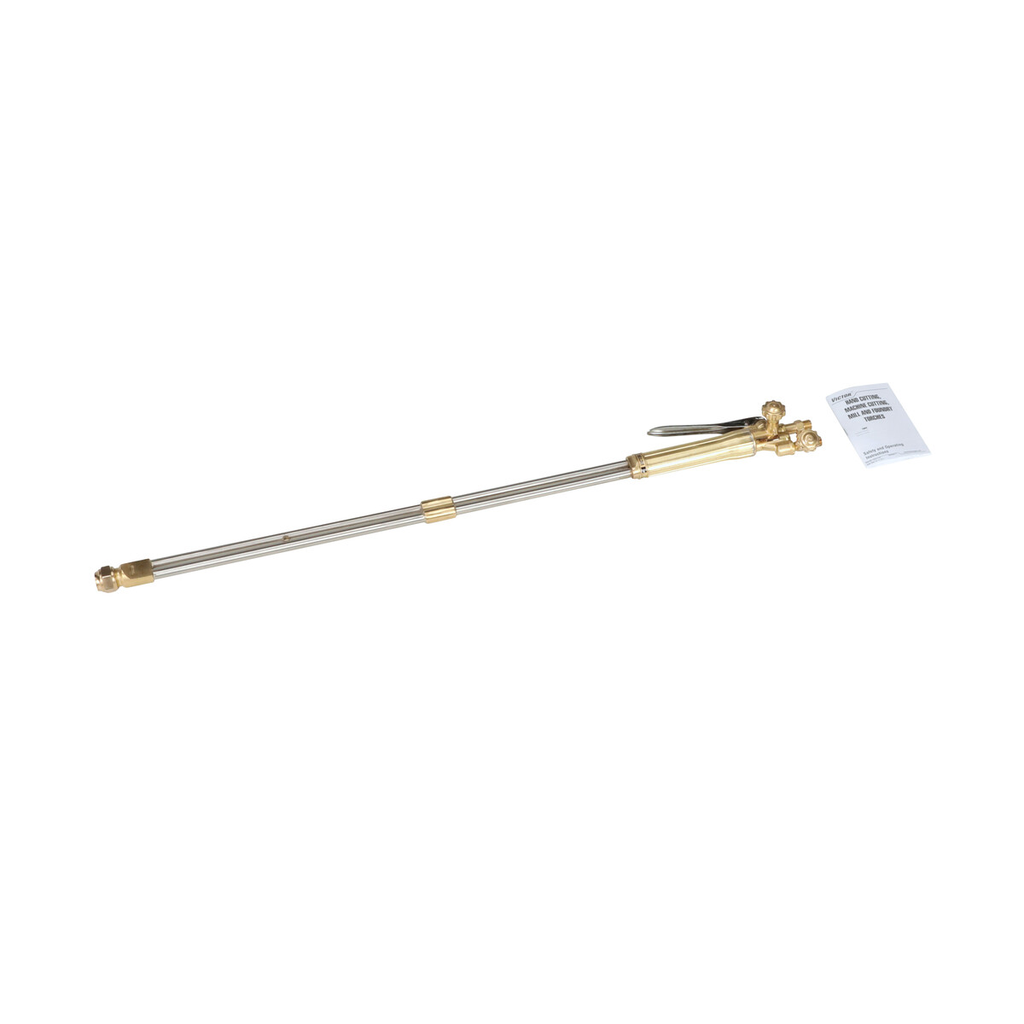 Victor, 0381-1407, Cutting Torch, 18 in Cutting Capacity, 36 in Length, 180 Degree Head